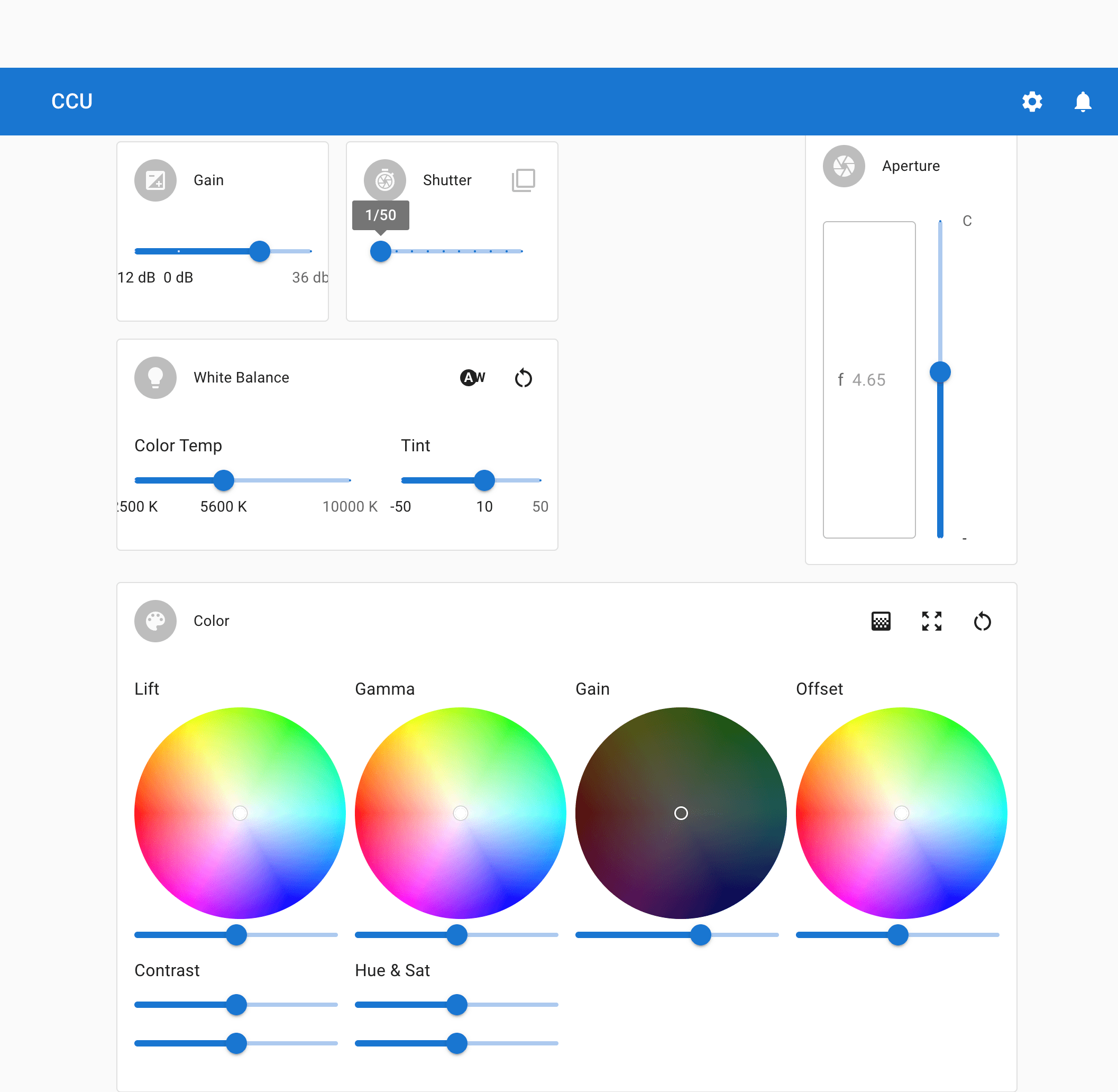 Screenshot of BT-CCU