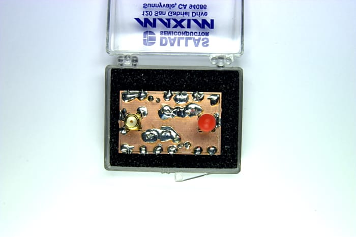 SWR meter PCB top side