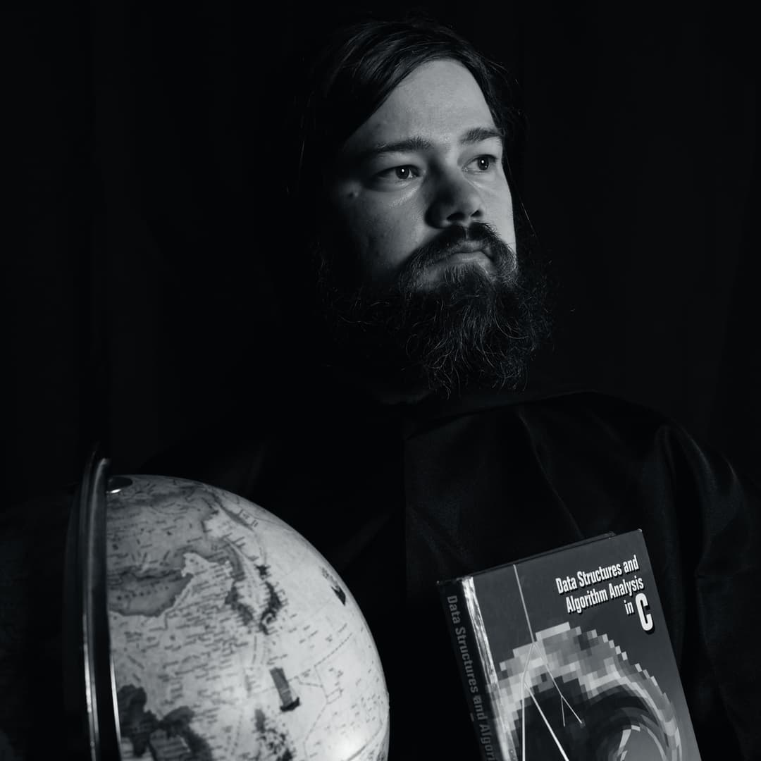 A picture of the author